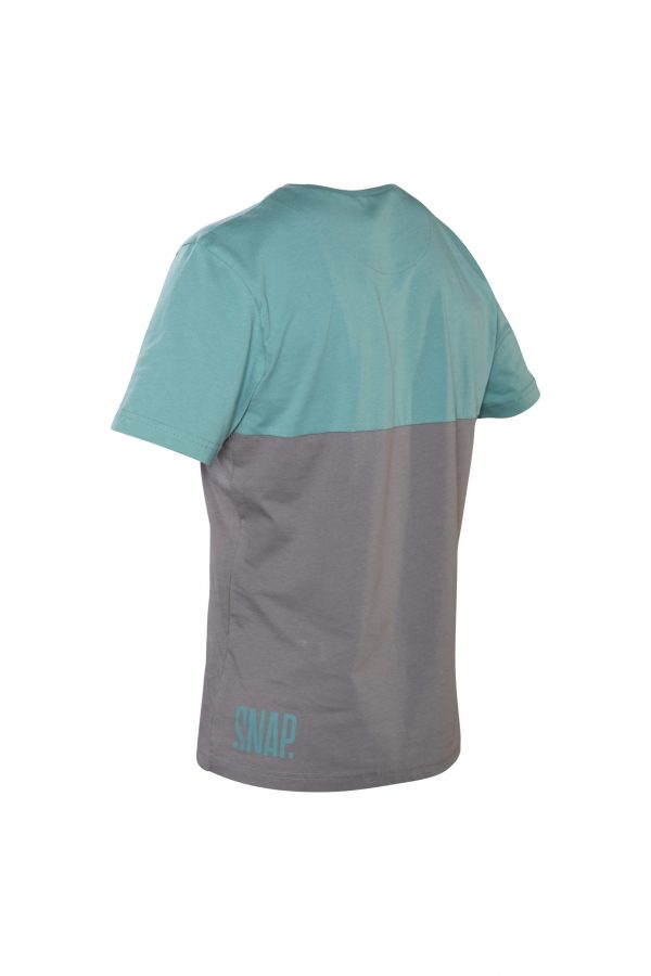 TWO-COLORED POCKET T-SHIRT