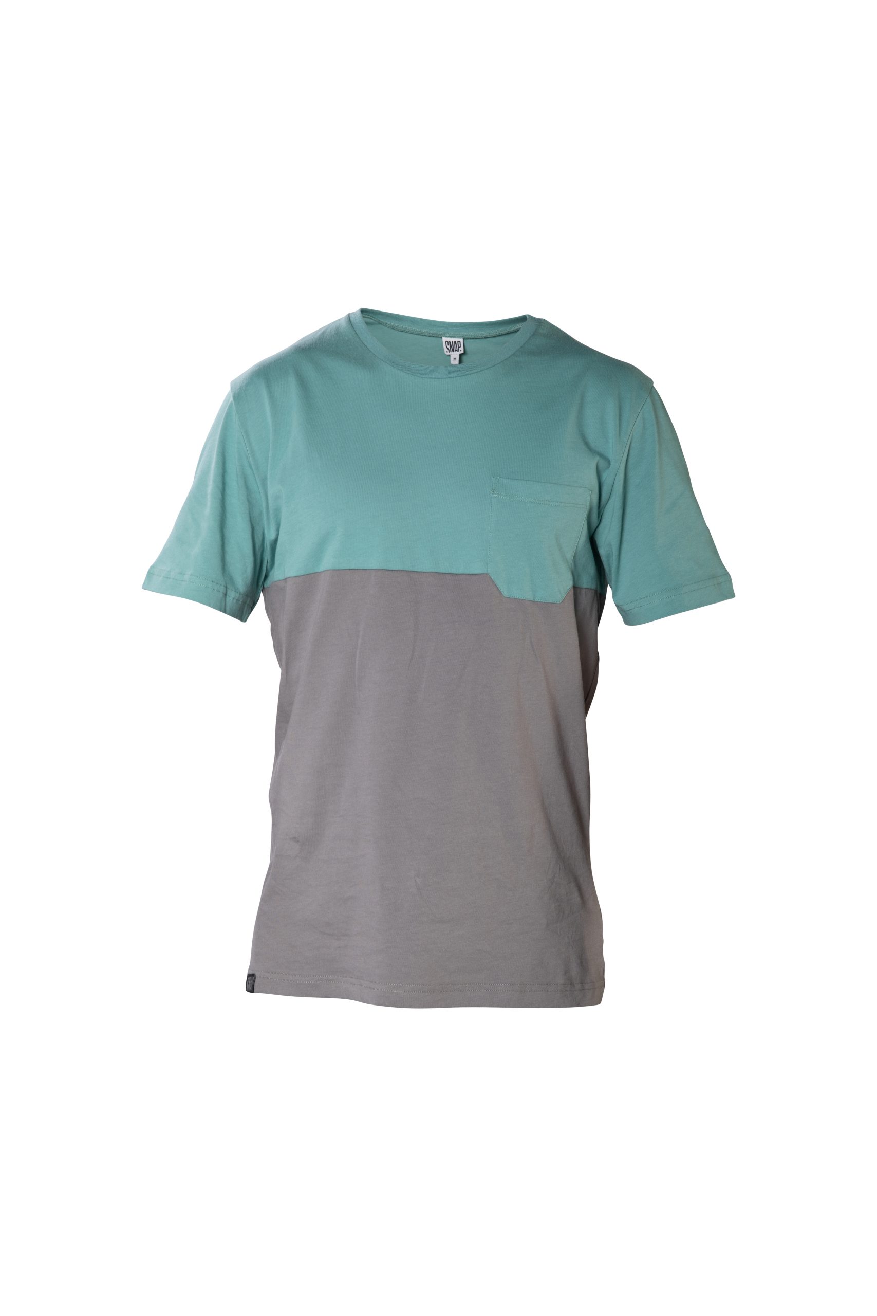 TWO-COLORED POCKET T-SHIRT