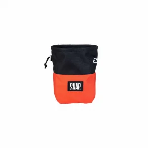 CHALK POCKET ZIP - Black/Grenadine