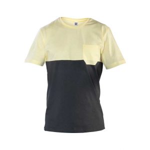 TWO-COLORED POCKET T-SHIRT