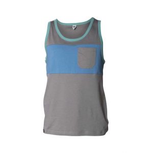 Tank Top Two-Colored Pocket