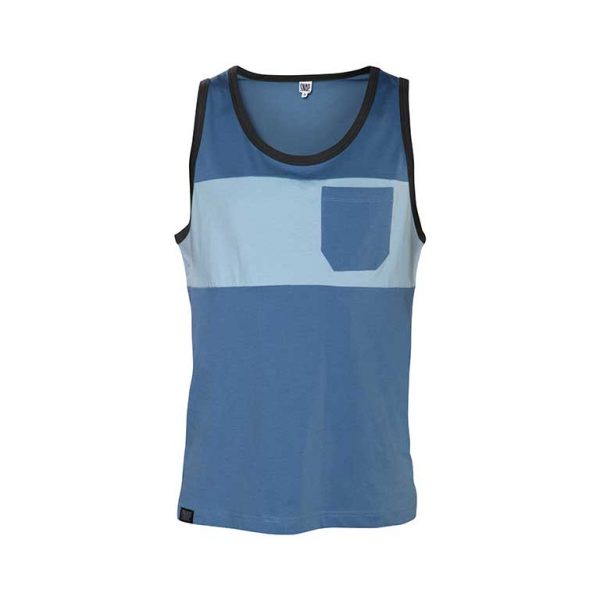 Tank Top Two-Colored Pocket
