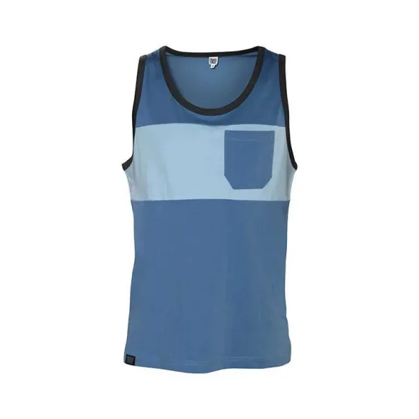 Tank Top Two-Colored Pocket