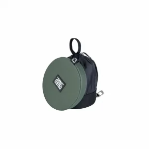 CHALK BOX - Dark Khaki/Black