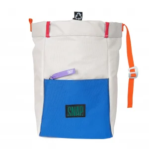 BIG CHALK BAG FLEECE - Chalk & Deep Water