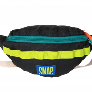 HIP BAG - Black & lime